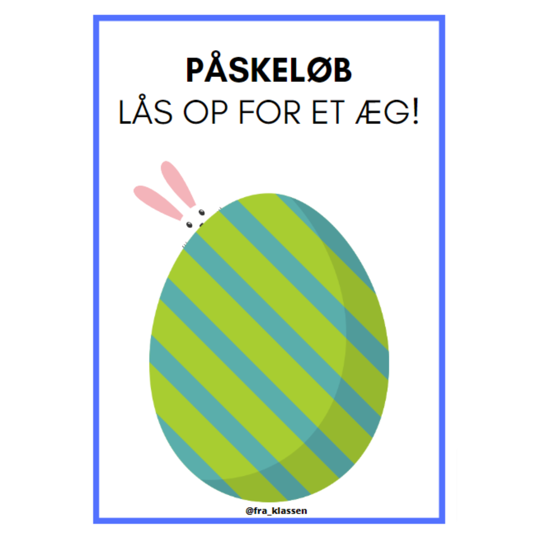 Påskeløb – lås op for et æg!