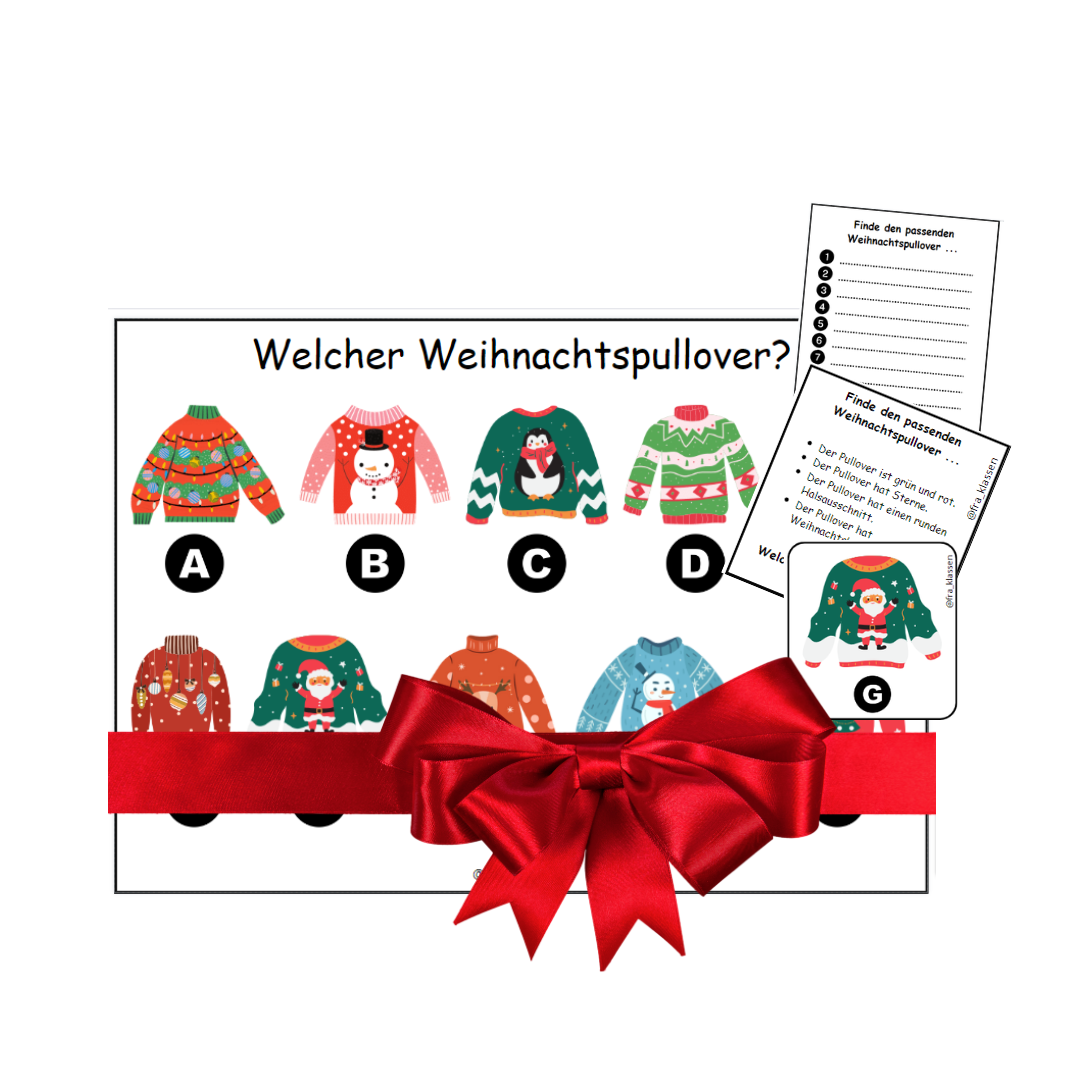 Welcher Weihnachtspullover?