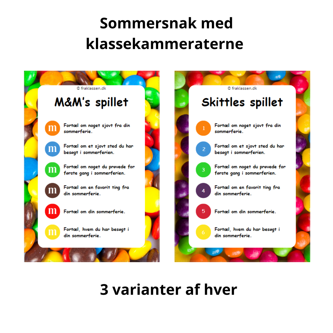 M&M’s eller Skittles spillet