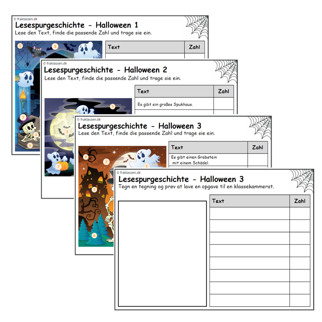 Lesespurgeschichte – Halloween
