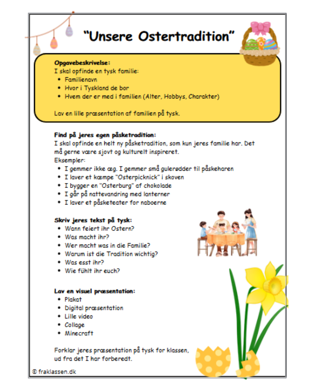 “Unsere Ostertradition”