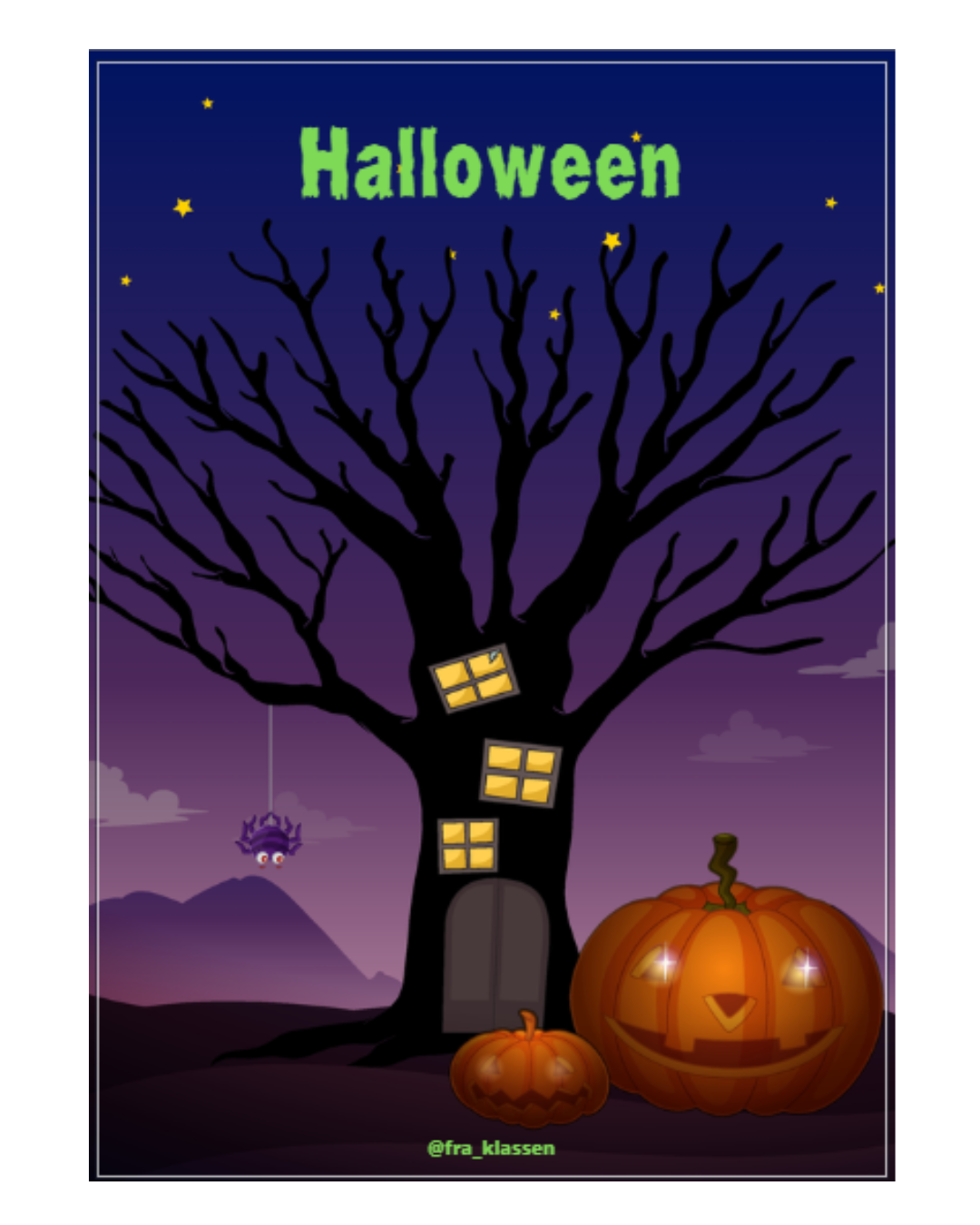 Halloween – 7. klasse
